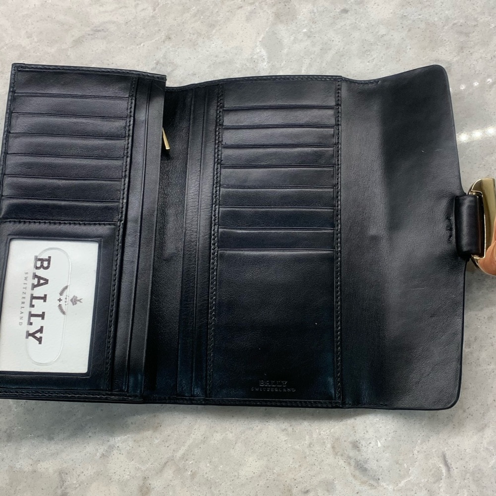 Brand New Bally Black Leather Wallet - Picture 5 of 6